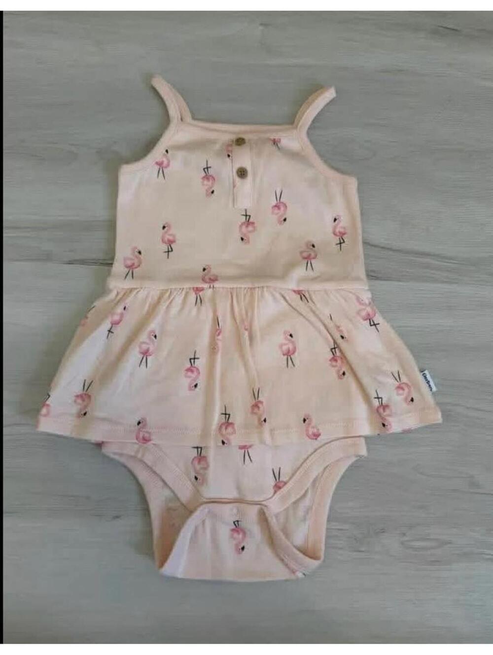24m • Gerber Baby Girl Flamingo Romper Dress